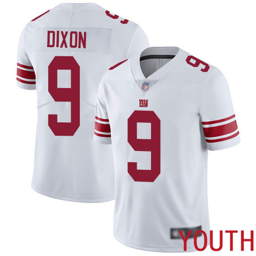 Youth New York Giants #9 Riley Dixon White Vapor Untouchable Limited Player Football NFL Jersey->youth nfl jersey->Youth Jersey